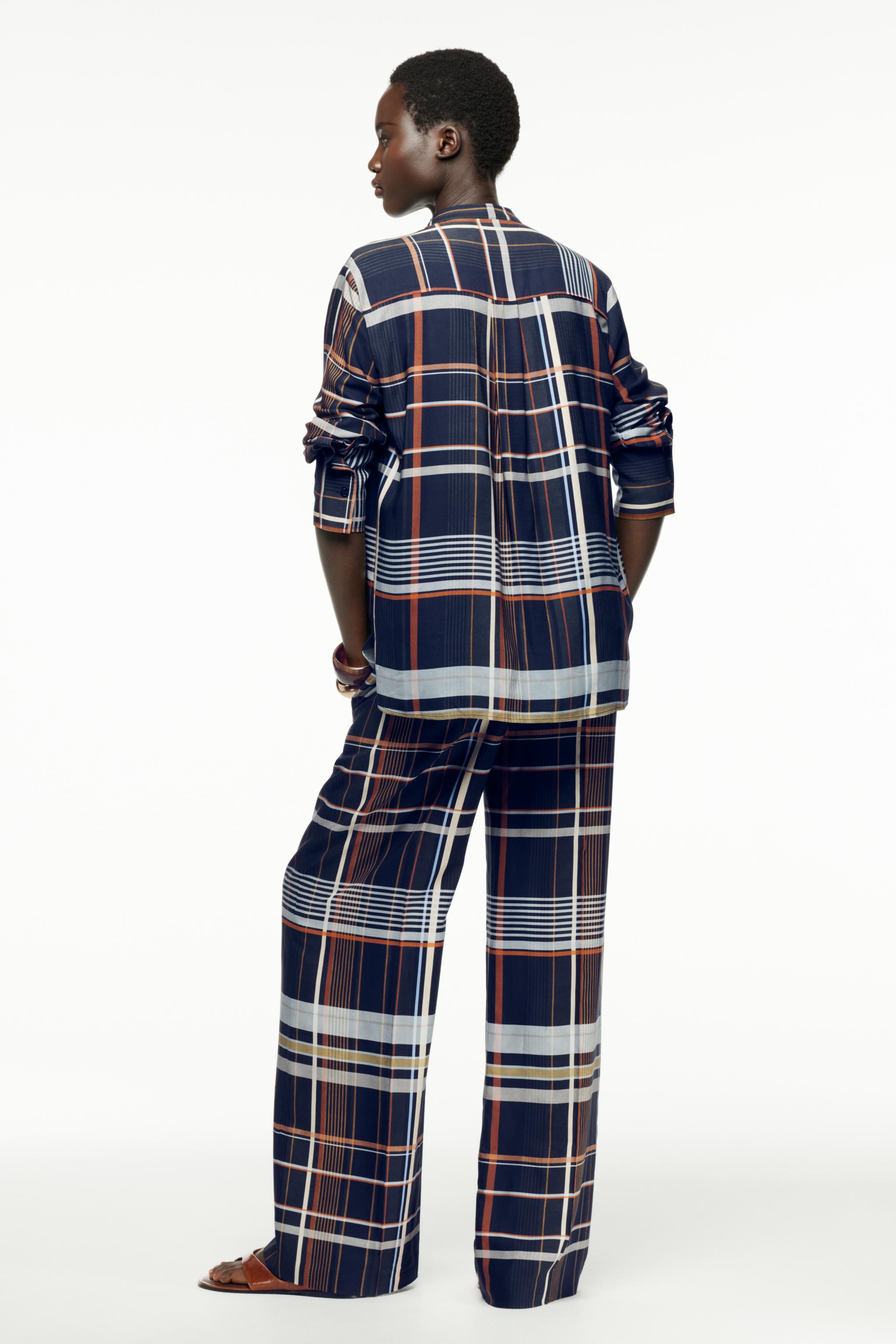 ZW COLLECTION PLAID PANTS